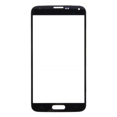 Replacement Front Glass For Samsung Galaxy S5 Smg900h Black By - Maxbhi Com