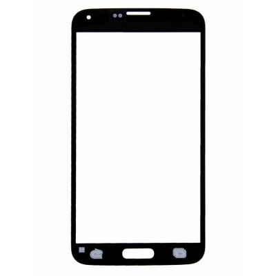 Replacement Front Glass For Samsung Galaxy S5 Smg900h Blue By - Maxbhi Com