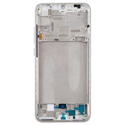 Lcd Frame Middle Chassis For Xiaomi Mi Cc9e White By - Maxbhi Com