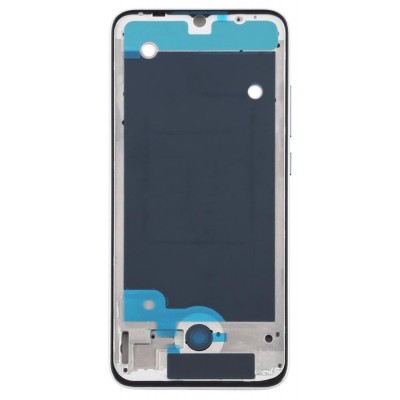 Lcd Frame Middle Chassis For Xiaomi Mi Cc9e White By - Maxbhi Com