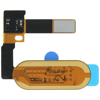 Fingerprint Sensor Flex Cable For Htc U Play Blue By - Maxbhi Com