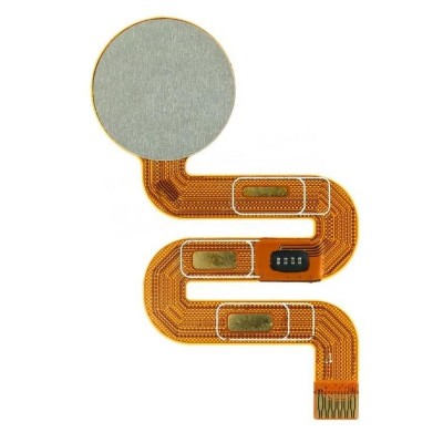 Fingerprint Sensor Flex Cable For Wiko View Black By - Maxbhi Com