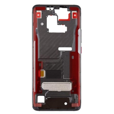 Lcd Frame Middle Chassis For Huawei Mate 20 Rs Porsche Design Black By - Maxbhi Com
