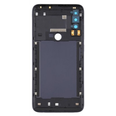 Back Panel Cover For Asus Zenfone Max Plus M2 Zb634kl Black - Maxbhi Com