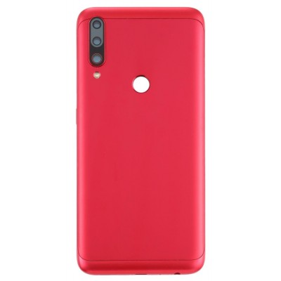 Back Panel Cover For Asus Zenfone Max Plus M2 Zb634kl Red - Maxbhi Com