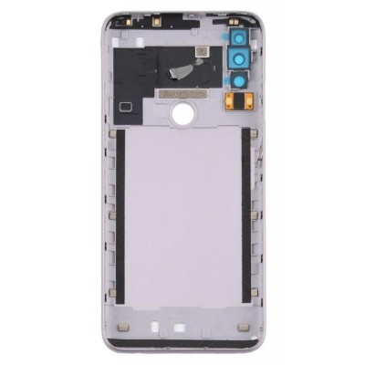 Back Panel Cover For Asus Zenfone Max Plus M2 Zb634kl White - Maxbhi Com