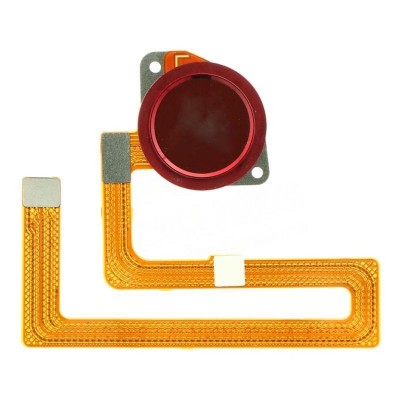 Fingerprint Sensor Flex Cable For Motorola Moto G8 Play Red By - Maxbhi Com