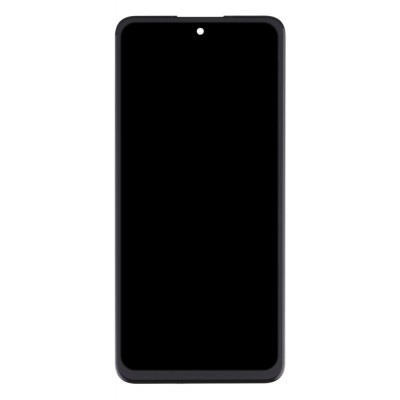 Lcd With Touch Screen For Tcl 20 5g Black By - Maxbhi Com