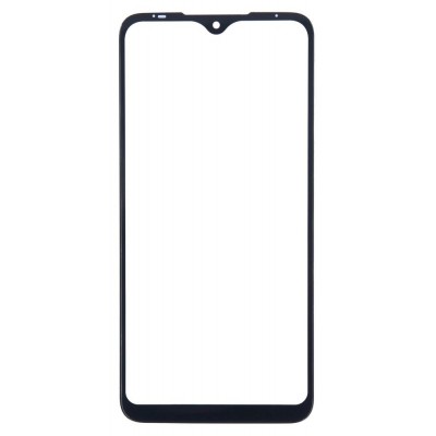 Replacement Front Glass For Motorola Moto G8 Play Grey By - Maxbhi Com