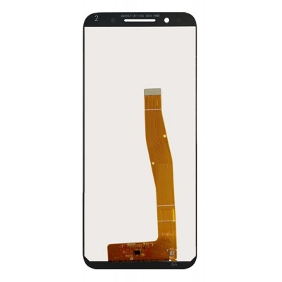 Lcd With Touch Screen For Alcatel 3 Black By - Maxbhi Com