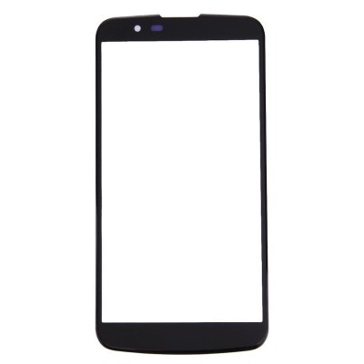 Replacement Front Glass For Lg K10 2018 Black By - Maxbhi Com