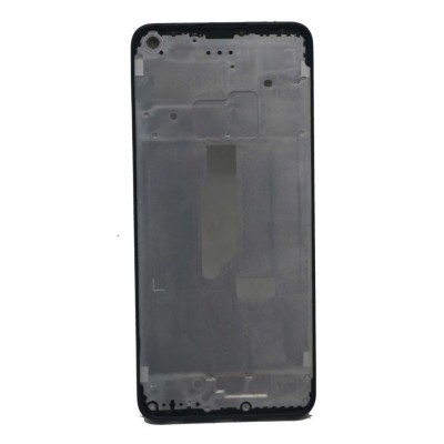Lcd Frame Middle Chassis For Realme 9 Black By - Maxbhi Com