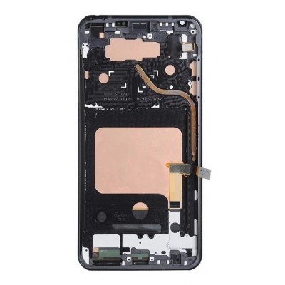 Lcd With Touch Screen For Lg V30 Plus Black By - Maxbhi Com
