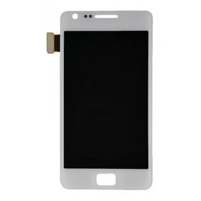Lcd With Touch Screen For Samsung Galaxy S2 Function White By - Maxbhi Com