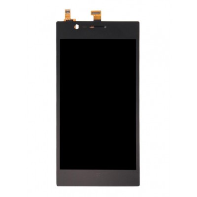 Lcd With Touch Screen For Lenovo K900 Grey By - Maxbhi Com