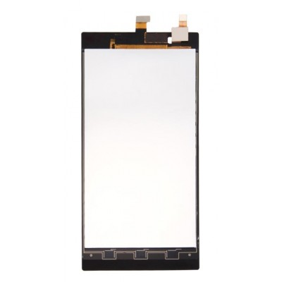 Lcd With Touch Screen For Lenovo K900 White By - Maxbhi Com