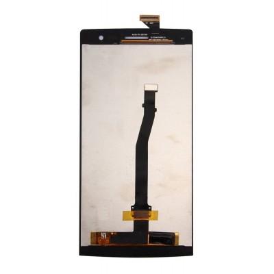 Lcd With Touch Screen For Oppo Find 7 Black By - Maxbhi Com