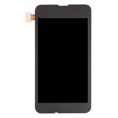 Lcd With Touch Screen For Nokia Lumia 530 Black By - Maxbhi Com