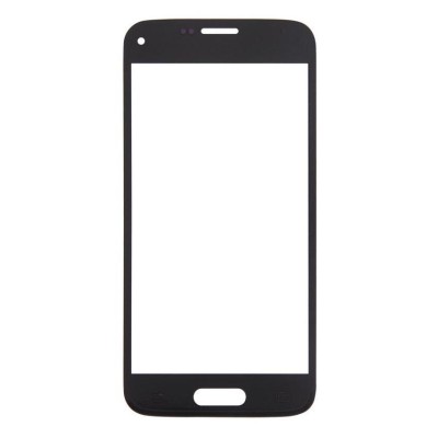 Replacement Front Glass For Samsung Galaxy S5 Mini Duos Black By - Maxbhi Com