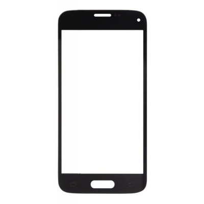 Replacement Front Glass For Samsung Galaxy S5 Mini Duos Black By - Maxbhi Com