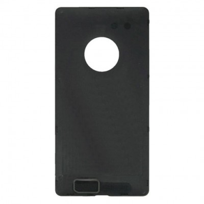 Back Panel Cover For Nokia Lumia 830 Rm984 Black - Maxbhi Com