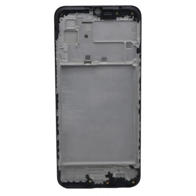Lcd Frame Middle Chassis For Samsung Galaxy A03 Black By - Maxbhi Com