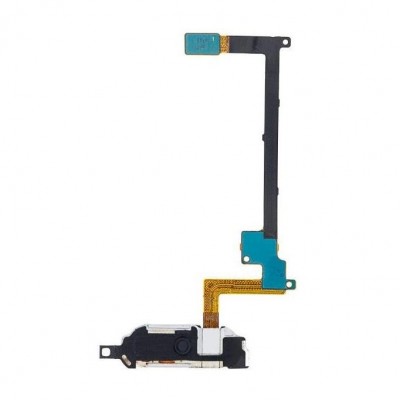 Home Button Complete For Samsung Galaxy Note 4 Usa Black By - Maxbhi Com