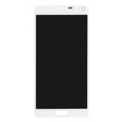 Lcd With Touch Screen For Samsung Galaxy Note 4 Usa White By - Maxbhi Com