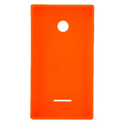 Back Panel Cover For Microsoft Lumia 532 Dual Sim Orange - Maxbhi Com