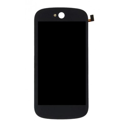 Lcd With Touch Screen For Yota Yotaphone 2 Black By - Maxbhi Com