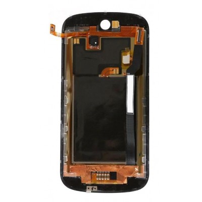 Lcd With Touch Screen For Yota Yotaphone 2 Black By - Maxbhi Com