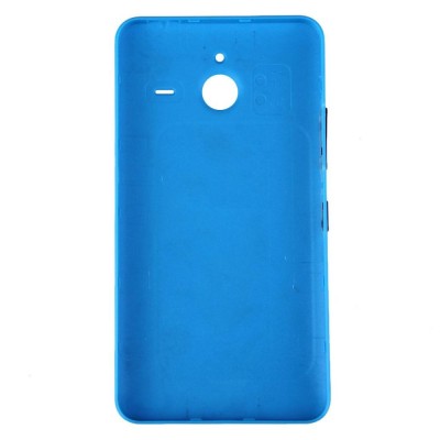 Back Cover For Microsoft Lumia 640 Xl Dual Sim Cyan - Maxbhi Com