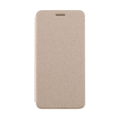 Flip Cover For Oppo A35 2015 Gold By - Maxbhi Com