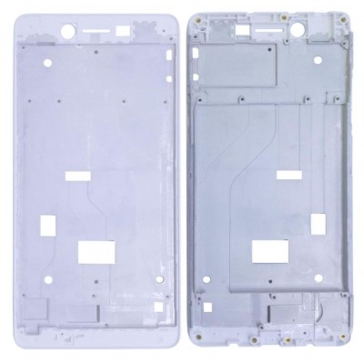 Lcd Frame Middle Chassis For Oppo A35 2015 Black By - Maxbhi Com
