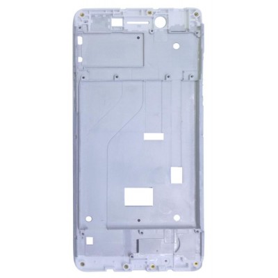 Lcd Frame Middle Chassis For Oppo A35 2015 Black By - Maxbhi Com