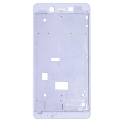 Lcd Frame Middle Chassis For Oppo A35 2015 Black By - Maxbhi Com