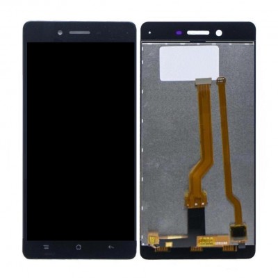 Lcd With Touch Screen For Oppo A35 2015 Black By - Maxbhi Com