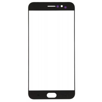 Replacement Front Glass For Oppo R11 Plus Black By - Maxbhi Com