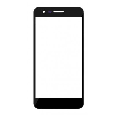 Replacement Front Glass For Lg Zone 4 Black By - Maxbhi Com