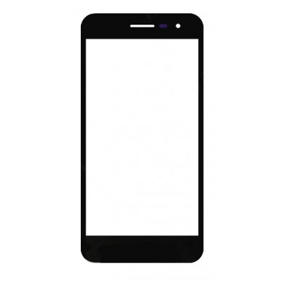 Replacement Front Glass For Lg Zone 4 Black By - Maxbhi Com