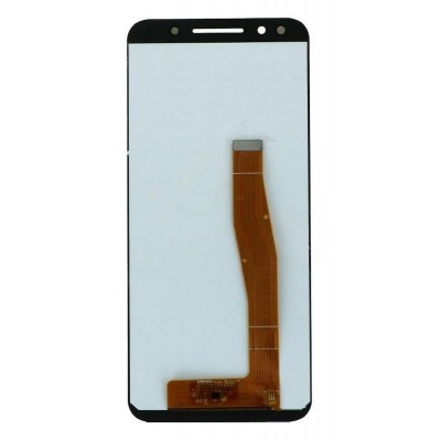 Lcd With Touch Screen For Vodafone Smart N9 Silver By - Maxbhi Com