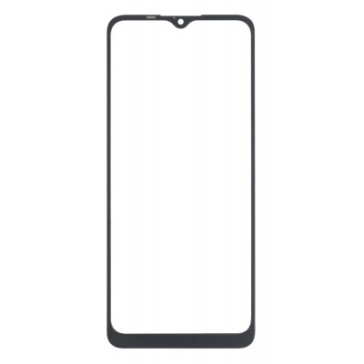 Replacement Front Glass For Alcatel 3x 2019 Black By - Maxbhi Com