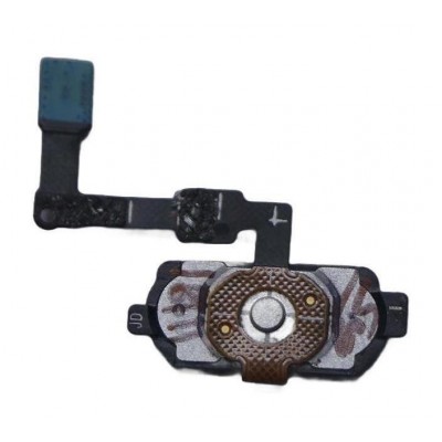 Fingerprint Sensor Flex Cable For Samsung Galaxy J7 Max Gold By - Maxbhi Com