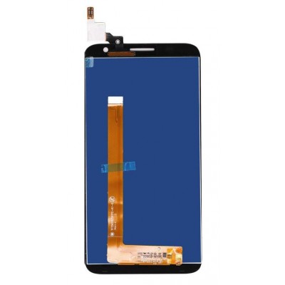 Lcd With Touch Screen For Alcatel Idol 2 S Black By - Maxbhi Com