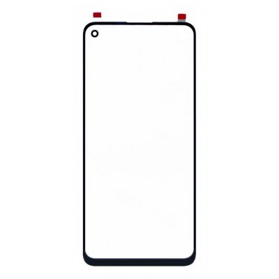 Replacement Front Glass For Huawei Nova 7 5g Black By - Maxbhi Com