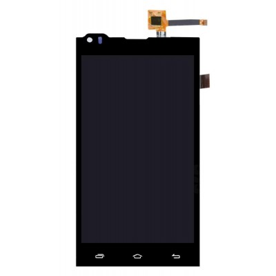 Lcd With Touch Screen For Celkon Millennia Octa510 Black By - Maxbhi Com