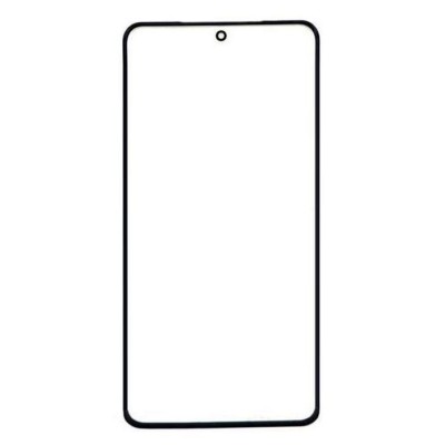 Replacement Front Glass For Vivo X60 Pro Plus Black By - Maxbhi Com