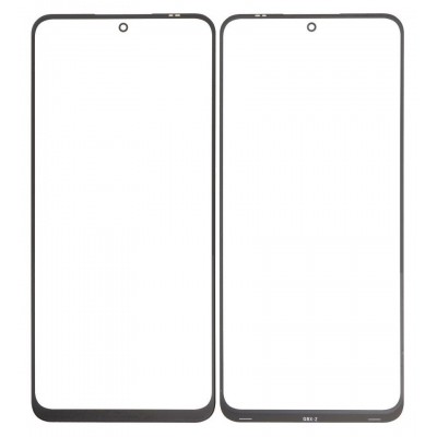 Replacement Front Glass For Xiaomi Redmi Note 12 5g Black By - Maxbhi Com