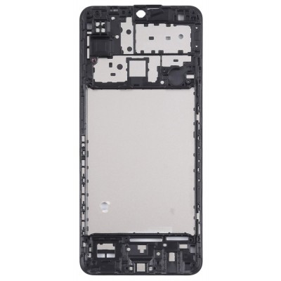 Lcd Frame Middle Chassis For Samsung Galaxy M12 White By - Maxbhi Com