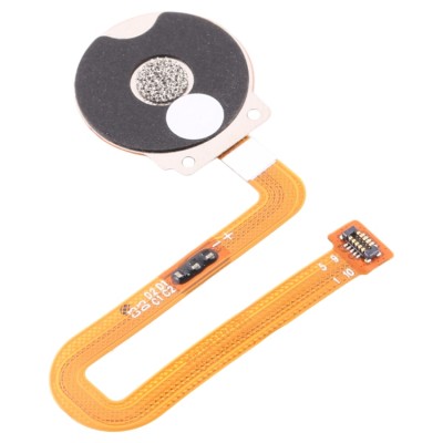 Fingerprint Sensor Flex Cable For Nokia 7 2 Black By - Maxbhi Com